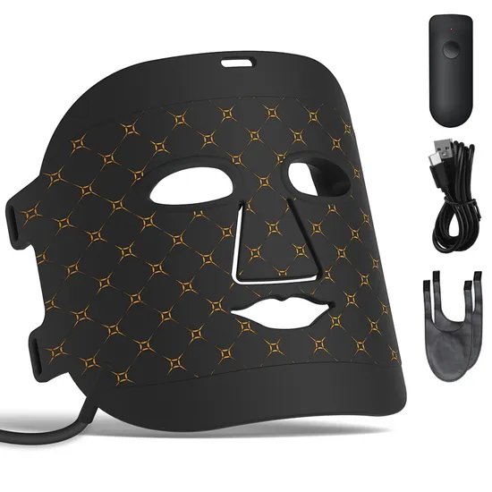 Skin Care Hifu Machine Red Light Therapy Face Makeup Massage Device EMS Beauty Equipment Products Facial Massager LED Mask