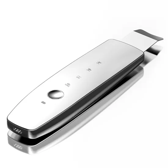 Rechargeable 3 in 1 Skin Scraper Ultrasonic Scrubber Peeling for Face Lifting 
