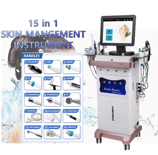 Microdermabrasion 14 in 1 Hidrafacial Medspa Use Beauty Salon Equipment 