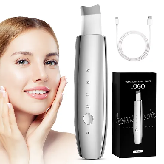 Peeling Exfoliating Facial Pore Cleaner Ultrasonic Skin Scrubber Face Deep Cleansing 