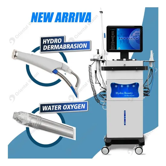 Microdermabrasion Dermabrasion OEM 14 in 1 Diamond Peeling Microdermabrasion Oxygen Jet Aqua Facials Skin Care Deep Cleaning Hydrr Dermabrasions 