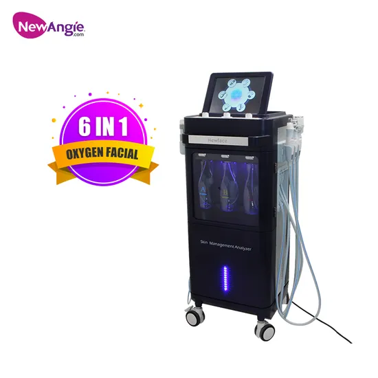Oxygen Jet Professional Beauty Ultrasound Dermabrasion Blackhead Remover Vacuum Facial 