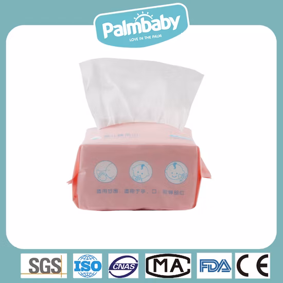Cotton Tissue Nonwoven Wipes Face Cleaning Baby Cleaning Wipes Baby Skin Care