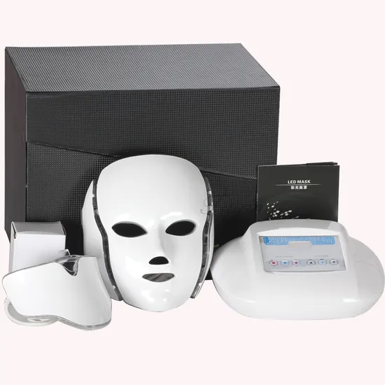 PDT LED Therapy Skin Rejuvenation System LED Mask with Face Neck 