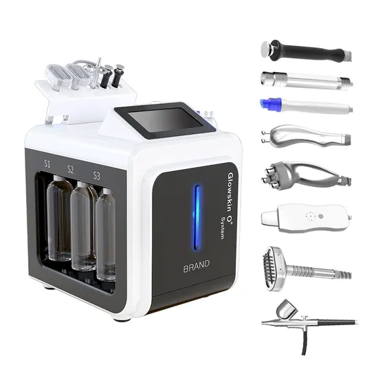 Glowskin Hydro Microdermabrasion Peel Machine Hydra Skin Water Oxygen Jet Peel for SPA Beauty 