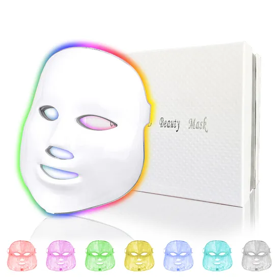 Beauty Face Mask Light Therapy LED Red Light Facial Mask for Acne 