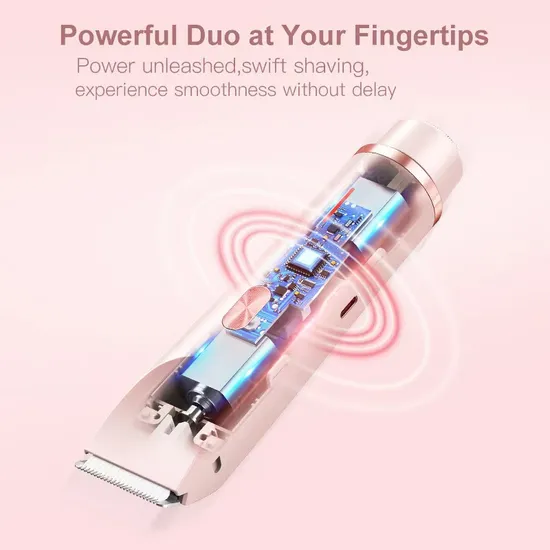 Quick Charge Waterproof Cordless Electric Shaver Hair Removal Beauty Machine 