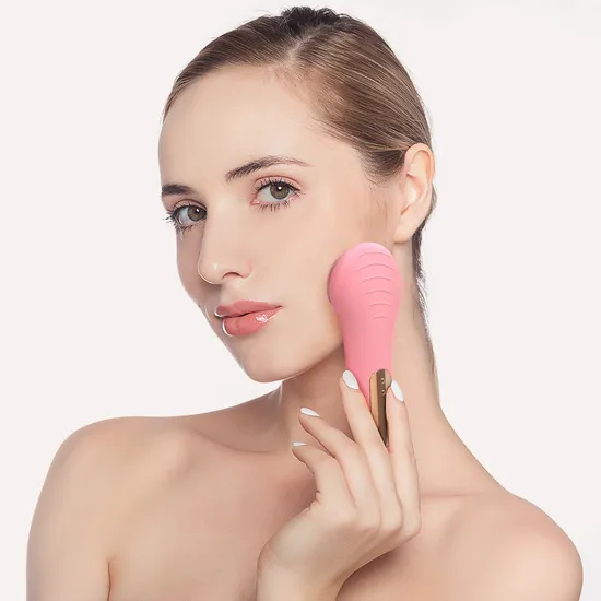 Portable Rechargeable Waterproof Electric Face Cleansing Brush for Deep Cleaning Beauty Wireless Sonic Facial Cleansing Brush 