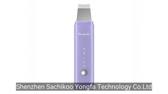 High Quality Deep Face Cleaning Ultrasonic Skin Scrubber Peeling Machine 