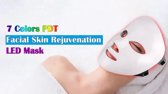 Hot Sale 7 Color LED Beauty Light Therapy LED Face Masks Facial LED Mask 