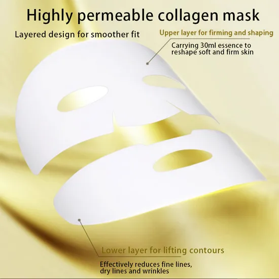 Skin Care OEM/ODM Firming and Lightening Lines Moisturizing Facial Mask 