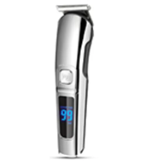 Fast Delivery Silver Grey Waterproof Nose Body Hair Beard Mustache Electric Shaver 