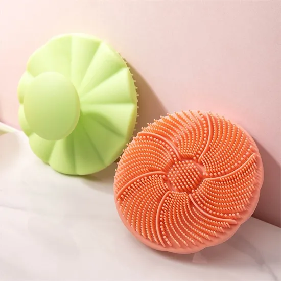 Waterproof Cleansing Multifunction Exfoliating Massage Wash Face Shower Silicone Facial Cleansing Brush 